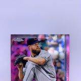 Corey Kluber 2020 Topps Fire Orange Holofoil /299