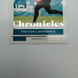 Trevor Lawrence 2021 Panini Optic Rc My House Silver Prizm