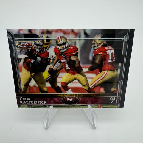 Colin Kaepernick 2015 Topps Chrome Mini