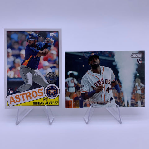 Yordan Alvarez 2020 Topps Stadium/1985 Anniversary Rookie Lot