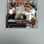 Marco Luciano 2023 Bowman Chrome Sights on September