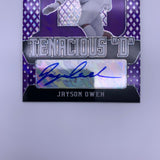 Odafe Jayson Oweh 2021 Leaf Metal Draft Purple Marbles Auto /30