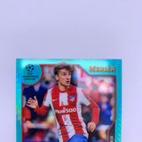 Zlatan Ibrahimovic/Antoine Griezmann 2022 Topps Merlin Aqua Prism Refractor