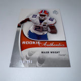 Major Wright 2010 Upper Deck SPA Rookie Authentics /999
