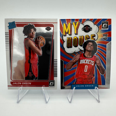 Jalen Green 2021-21 Panini Optic Rated Rookie