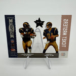 Marshall Faulk Mark Bulger 2004 Leaf Rookies & Stars Ticket Masters Bronze /1250