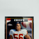 Derrick Johnson 2006 Topps Chrome Black Refractor /199