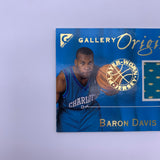 Baron Davis 2000 Topps Gallery Originals Relic