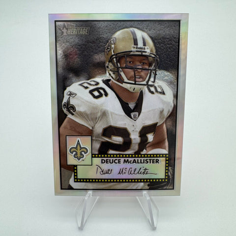 Deuce McAllister 2006 Topps Heritage Chrome Refractor /552