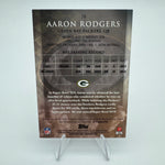 Aaron Rodgers 2014 Topps Valor Courage /399