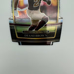 Dyami Brown 2021 Panini Select RC Yellow Black Prizm Lot