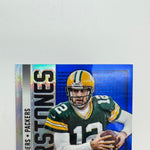 Aaron Rodgers 2013 Panini Prizm Cornerstones Blue Prizm