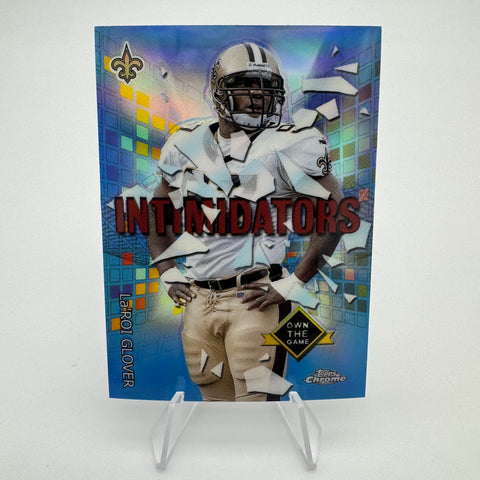 La’Roi Glover 2001 Topps Chrome Intimidators Refractor