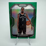 Kevin Durant 2020-21 Panini Prizm Green Prizm