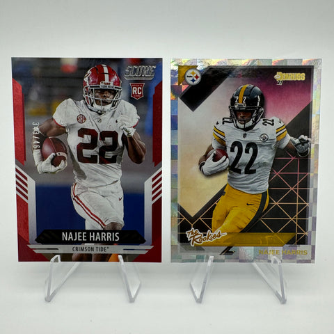 Najee Harris 2021 Score RC Red Dot Sparkle #’d /460