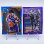 De'Aaron Fox 2017-18 Donruss Rated Rookie Purple Prizm Lot