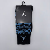 Air Jordan Crew Socks Powder Blue/Black