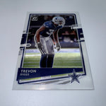 Trevon Diggs 2020 Panini Optic RC Blue Scope Prizm