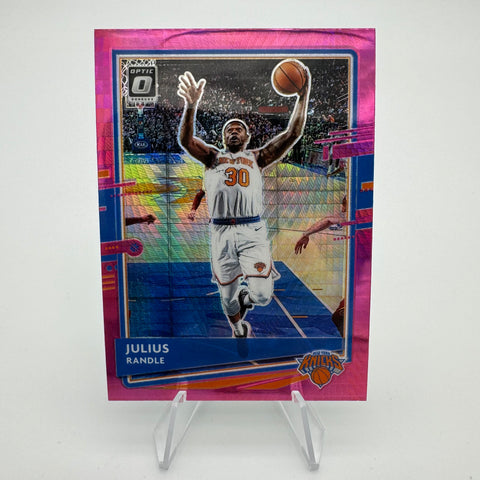 Julius Randle 2020-21 Panini Optic Pink Hyper Prizm