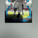 Chuba Hubbard 2021 Panini Chronicles RC Black Prizm