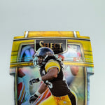 Troy Polamalu 2020 Panini Select Yellow Black Prizm Die Cut