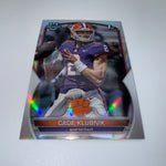 Cade Klubnik 2022 Bowman University Chrome 1st Refractor