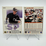 Matt Williams 2001 Upper Deck SP Game Used Authentic Fabric