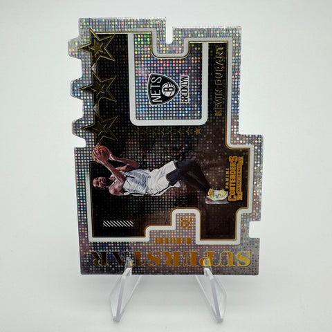 Kevin Durant 2021-22 Panini Contenders Superstar Die Cut Silver Pulsar
