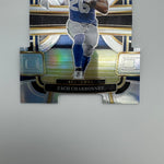 Zach Charbonnet 2023 Panini Select RC Silver Prizm Die-Cut