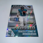 Travis Etienne Jr 2021 Panini Rookies & Stars RC Star Studded Silver Prizm