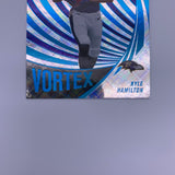 Kyle Hamilton 2022 Donruss Vortex Cosmic Rookie /100