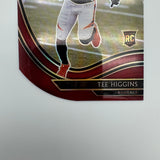 Tee Higgins 2020 Panini Select RC Red Prizm Die Cut