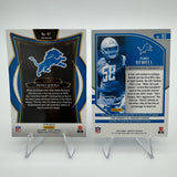 Penei Sewell 2021 Panini Select RC Green & Yellow Shock Prizm