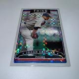 Johan Santana 2006 Topps Chrome X-Fractor