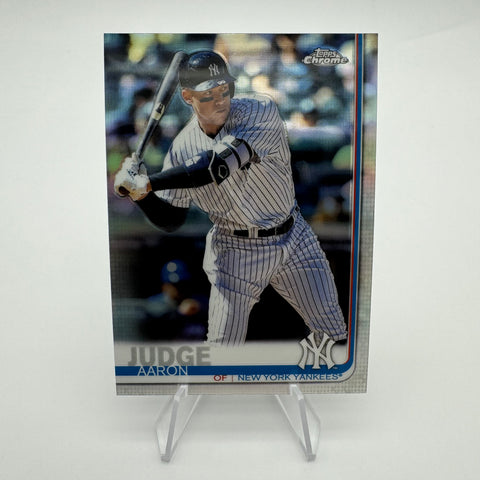 Aaron Judge 2019 Topps Chrome Refractor