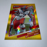 Kareem Hunt 2018 Panini Classic Timeless Tributes Gold /65