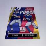 Odell Beckham Jr 2014 Topps RC/1-2 Punch Spectrum Parallel