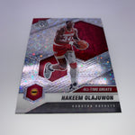 Hakeem Olajuwon 2020-21 Mosaic Fastbreak Disco Prizm