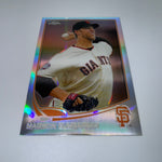 Madison Bumgarner 2013 Topps Chrome Refractor