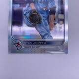 Hyun-Jin Ryu 2021 Topps Fire Green /199