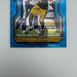 Diontae Johnson 2020 Panini Prizm Blue Wave Prizm /199