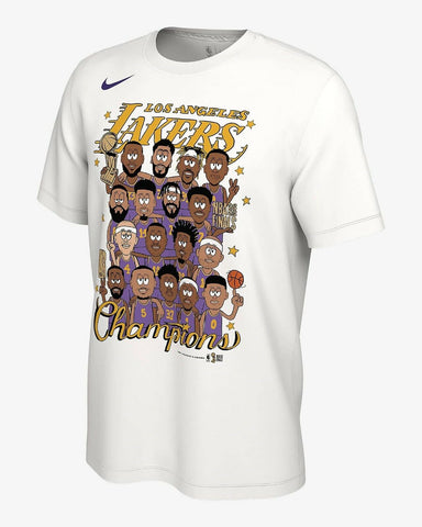 Nike LA Lakers Champions Club Roster T-Shirt