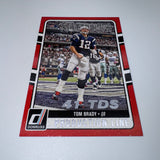 Tom Brady 2016 Panini Donruss Production Stat Line