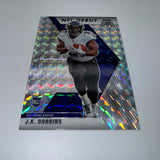 JK Dobbins 2020 Panini Mosaic RC Silver Reactive Prizm