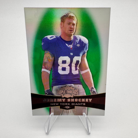 Jeremy Shockey 2006 Topps Triple Threads Emerald /199