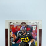 Penei Sewell 2021 Panini Prizm RC Orange Cracked Ice