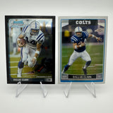 Dallas Clark 2003 Bowman Chrome RC/Refractor Lot