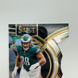 Jalen Carter 2023 Panini Select RC Premier Level Black Green Prizm Die Cut