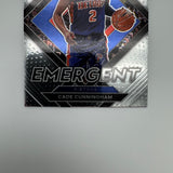 Cade Cunningham 2021-22 Panini Prizm Emergent RC