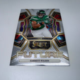 Garrett Wilson 2023 Panini Select Green Yellow Prizm